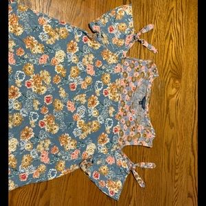 Lucky brand off the shoulder blouse